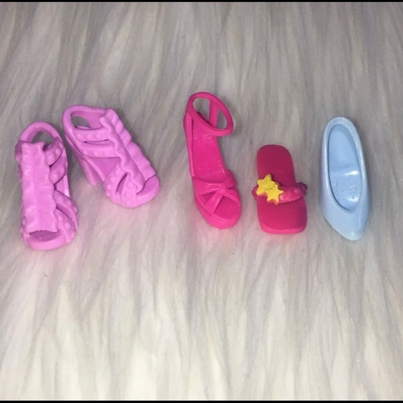 Barbie High Heels, Sandals, Shoes Lot - Picture 2 of 2